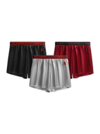 2 Pack Men's Solid Lounge Casual Boxers