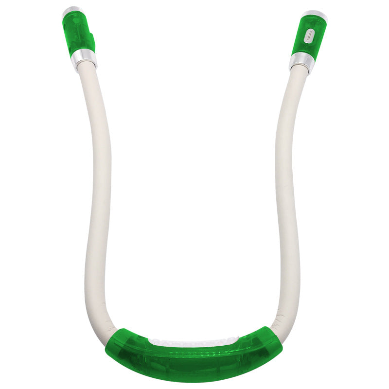 LED Neck Book Light | Flexible Hands-Free Reading Lamp | 3 Modes | Portable Camping & Night Light | USB & Battery | Michan Direct