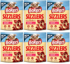 6 x Bakers Dog Treats Bacon Sizzlers 90G