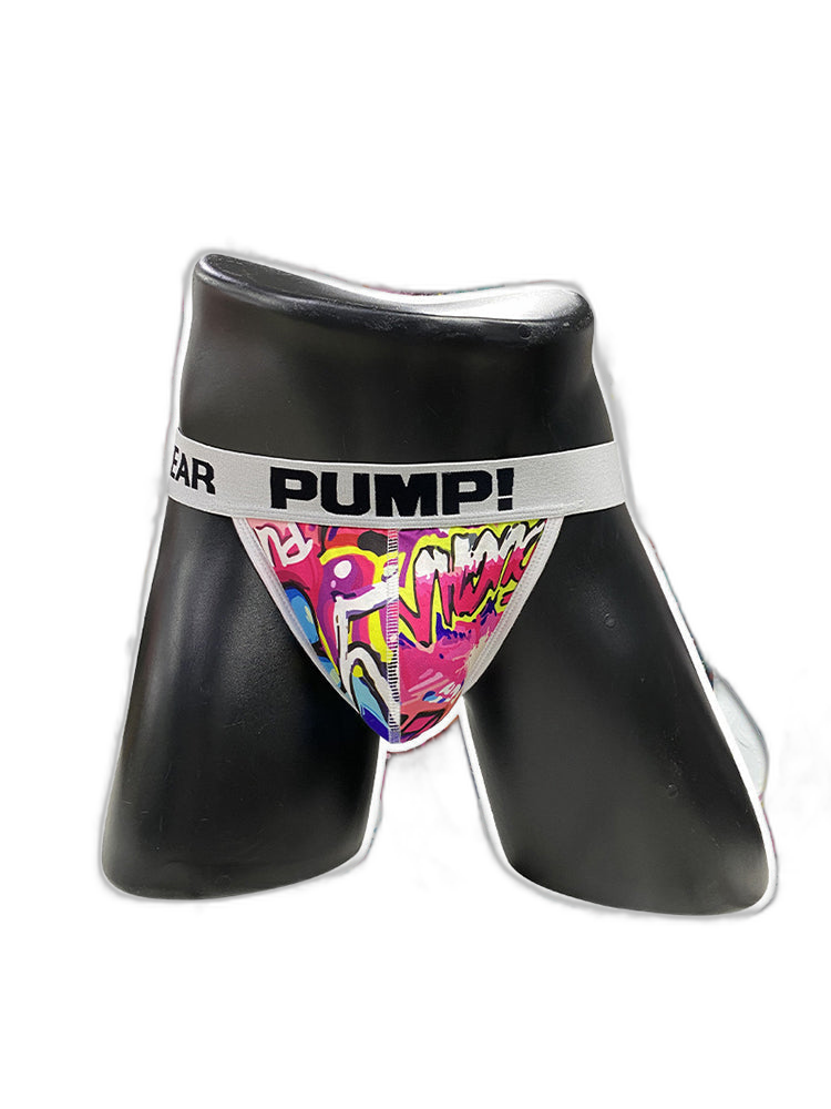 Men’s Sexy Graffiti Pouch Thongs