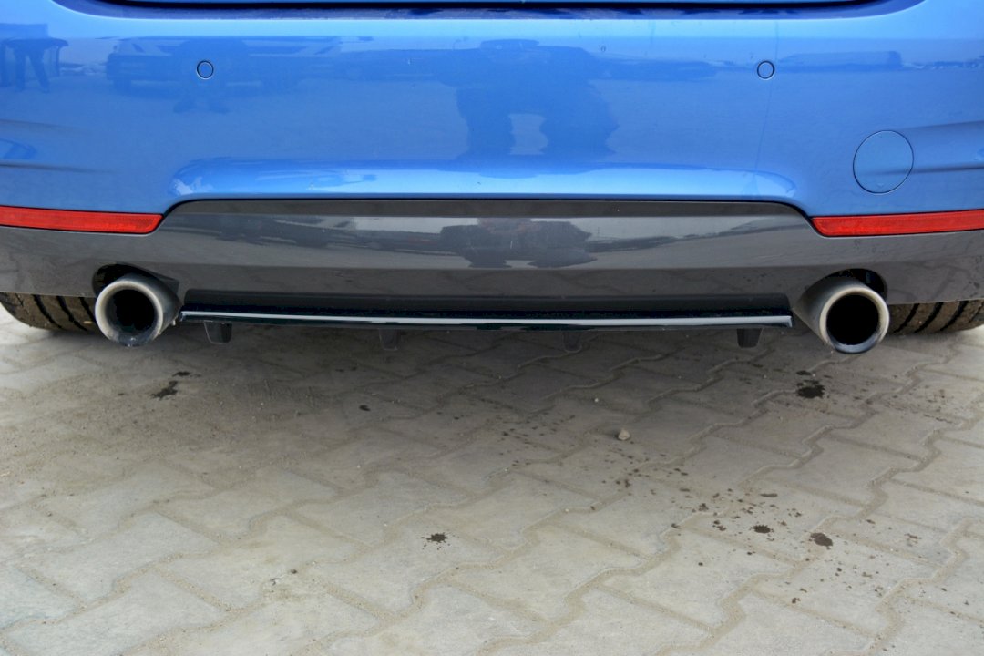 Maxton Design - CENTRAL REAR SPLITTER (VERTICAL BARS) BMW 4 F32 M-SPORT (2013-2016)