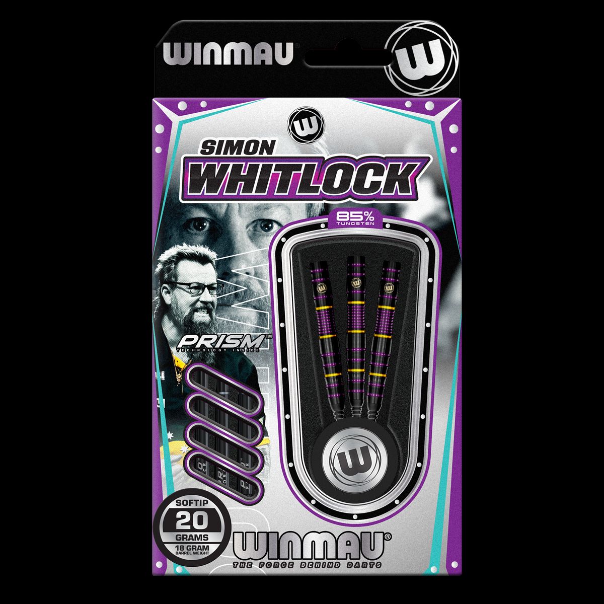 Winmau Simon Whitlock Pro Series 85% Range Softip