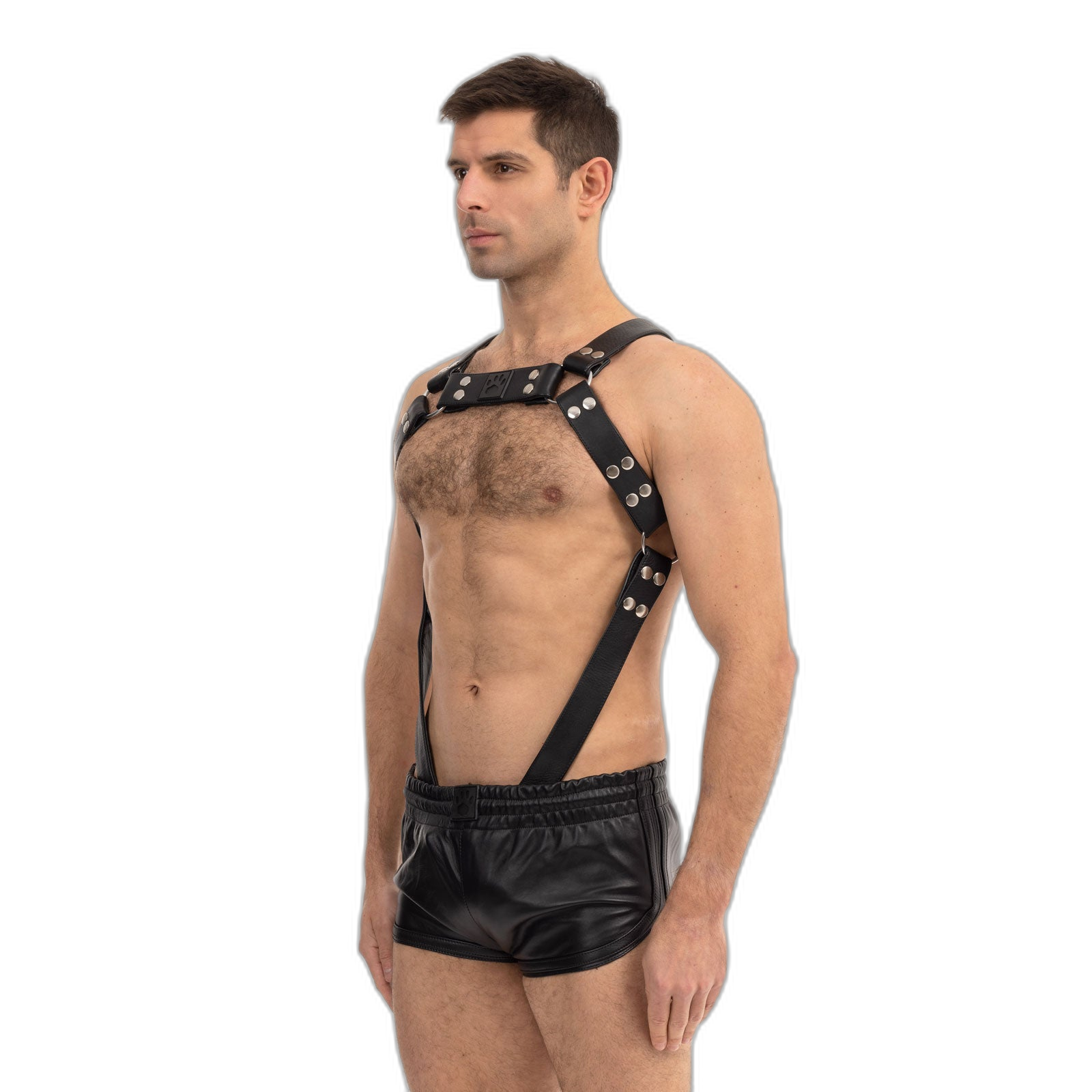 Prowler RED Butch Body Harness Black