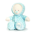 keel 17cm baby bear in romper suit blue