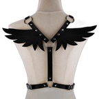 Angel Wings Leather Harness