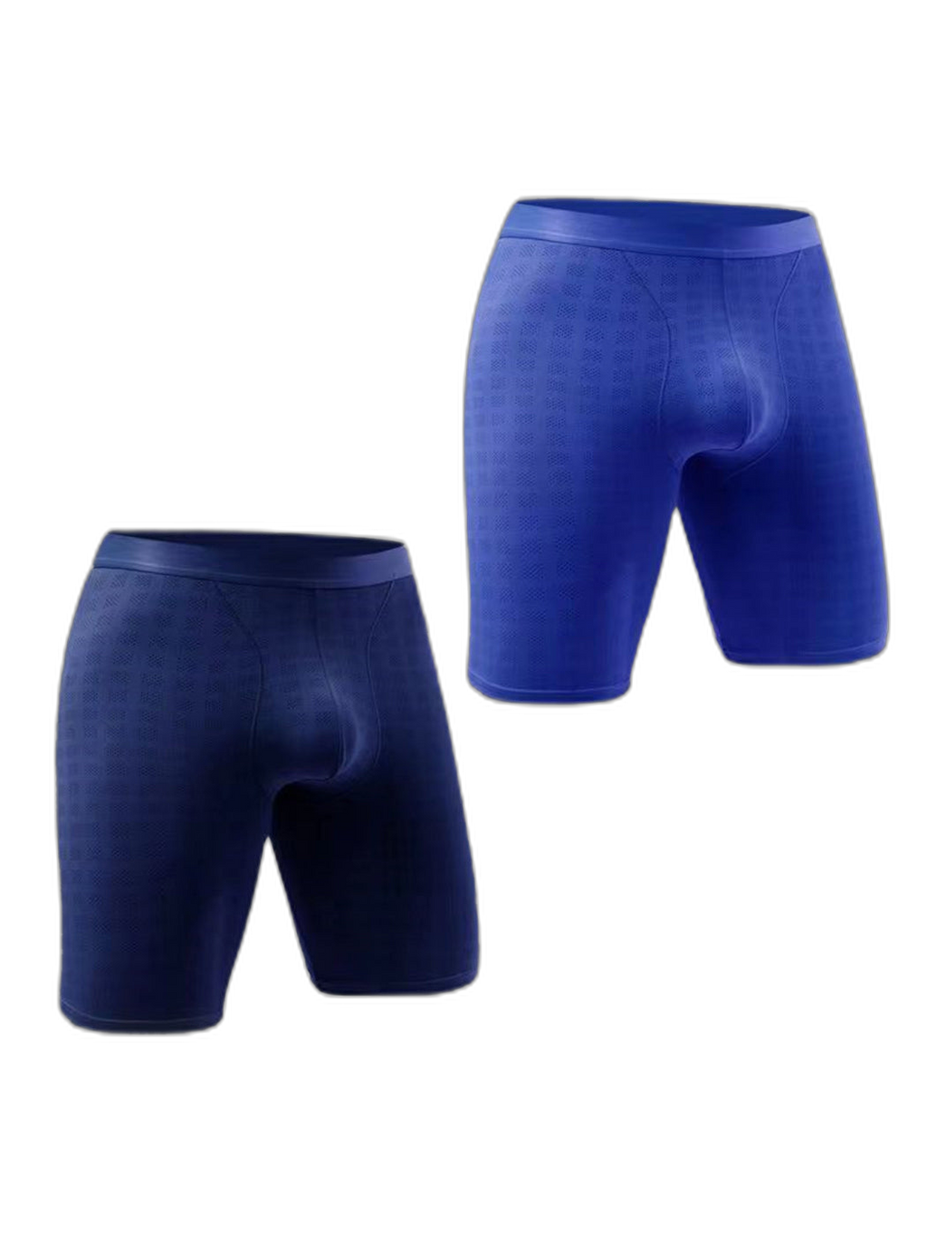 2 Pack Men’s Front Pouch Mesh Boxer Briefs