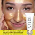 24K Gold Peel-Off Face Mask for Radiance & Deep Cleansing | Ammuri