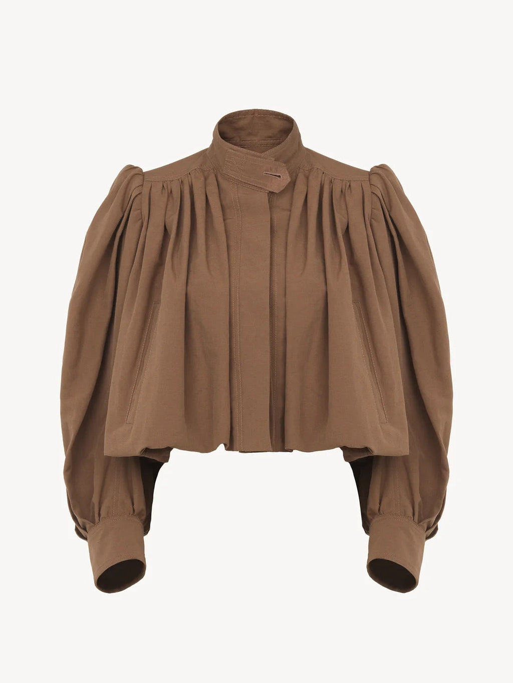 Fashion Casual All-matching Solid Color Commute Coat