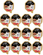 14 x Cesar Classic Terrine Dog Food Tray Chicken & Turkey In Loaf 150G
