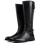 Long cowhide male Martin boots
