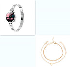 Women's Smart Watch - Waterproof Fitness Tracker with Heart Rate Monitor | Elegant Health & Activity Smartwatch