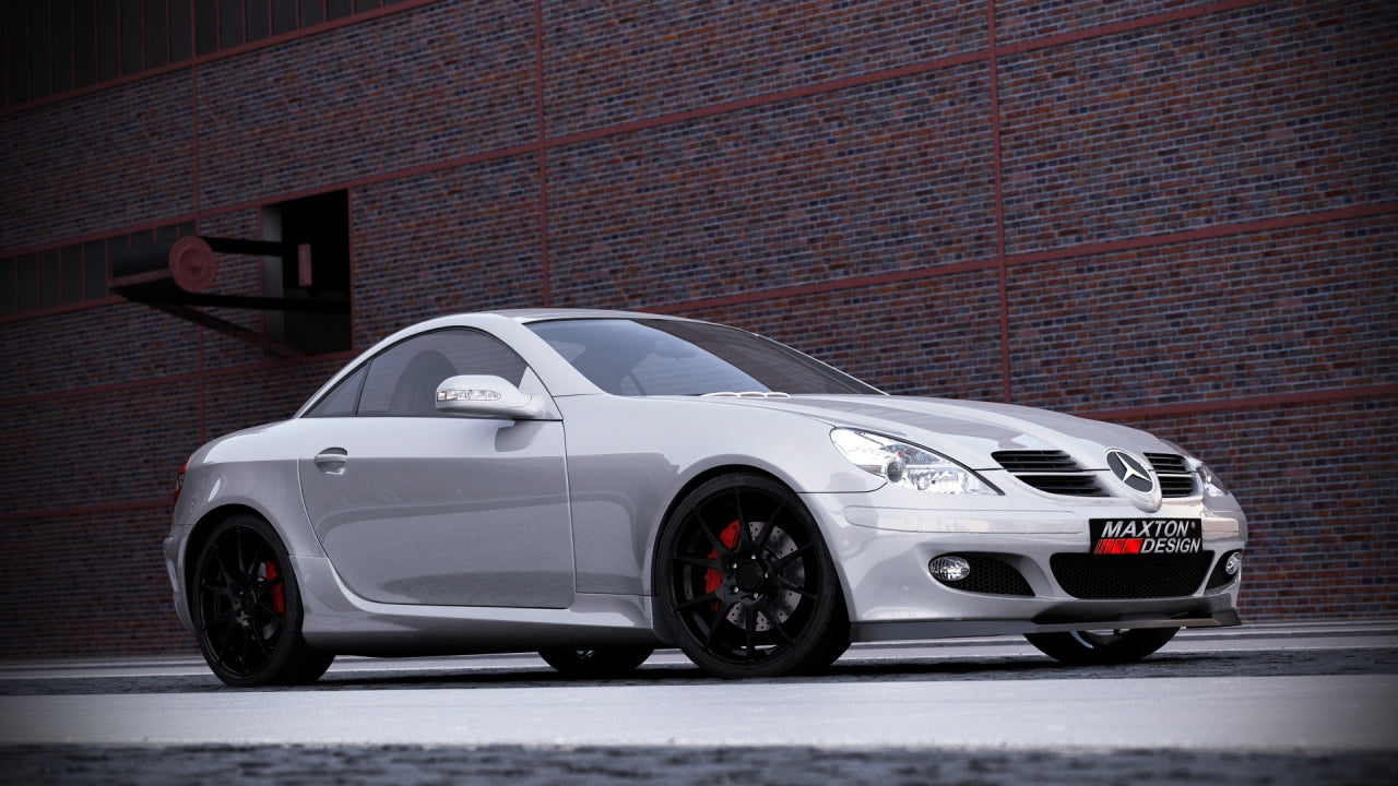 Maxton Design - FRONT SPLITTER MERCEDES SLK R171 STANDARD BUMPER