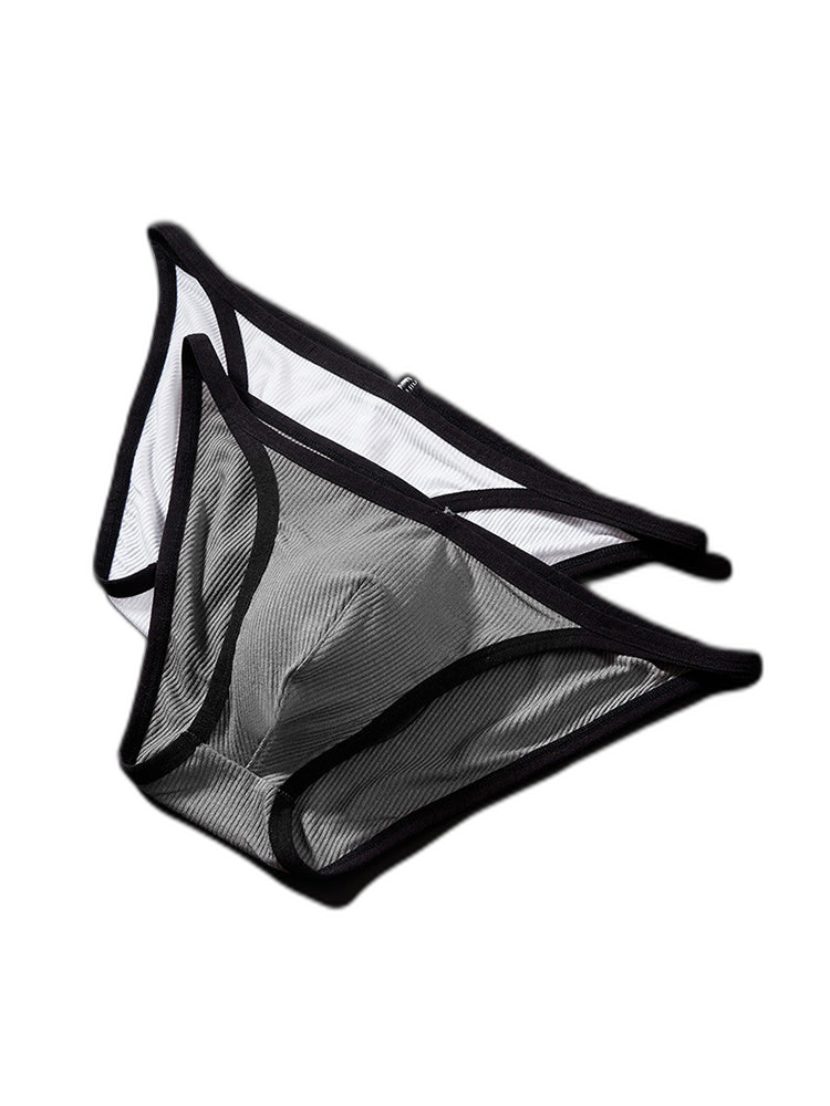 Men's Low-Rise Sexy U-Convex Thong And Briefs