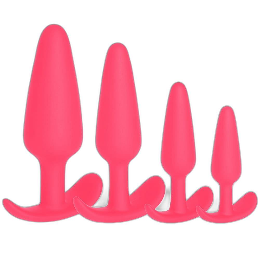 Anchor - Silicone Anal Training Set - Public Butt Plug