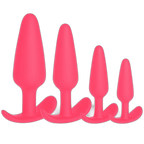 Anchor - Silicone Anal Training Set - Public Butt Plug