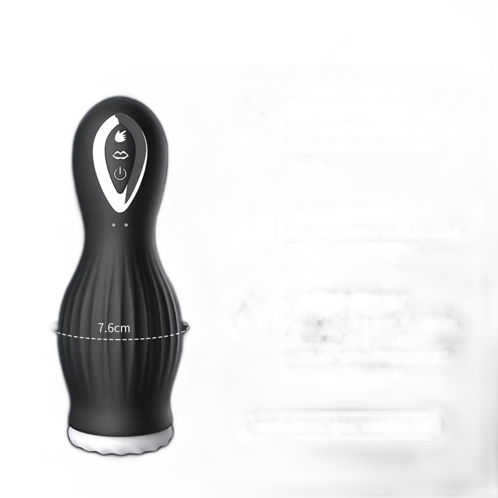 DragonLick - Silicone Male Masturbator - Vibrating & Suction Stroker
