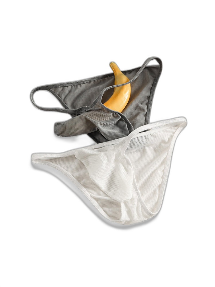 Men's Low-Rise Sexy Seamless Comfort Lightweight Briefs