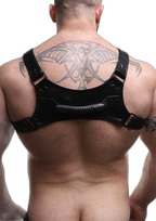 ruff GEAR Leather Bulldog Action Harness