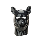 Prowler RED Latex Pig Hood Black