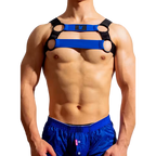Dog & Master Cross Harness Blue
