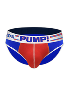 Men's Spliced Color Support Pouch Briefs