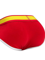 2 Pack Men's Middle-Rise Cotton Sexy Briefs