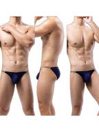 3 Pack Men's Sexy Low-Rise Hip-Lifting Briefs
