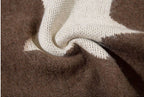 XINGX Loose Sweater Autumn Long Sleeve Round Neck Couple Knitted Top