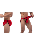 3 Pack Men's Breathable Mesh Full Coverage Trendy Design Soft Boxers