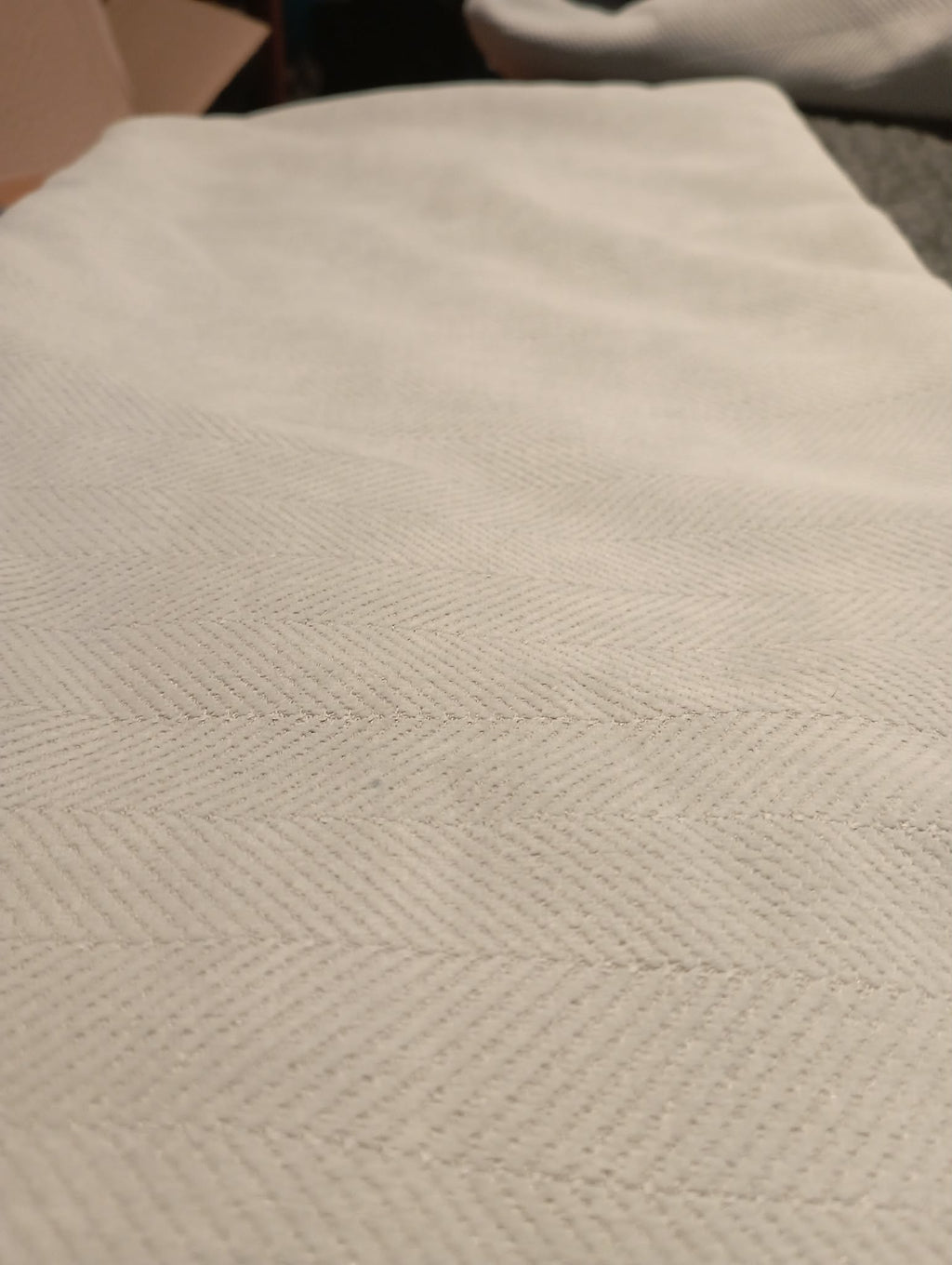 NEW 4 light gray 30x60 bed cushion pillow covers