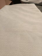 NEW 4 light gray 30x60 bed cushion pillow covers