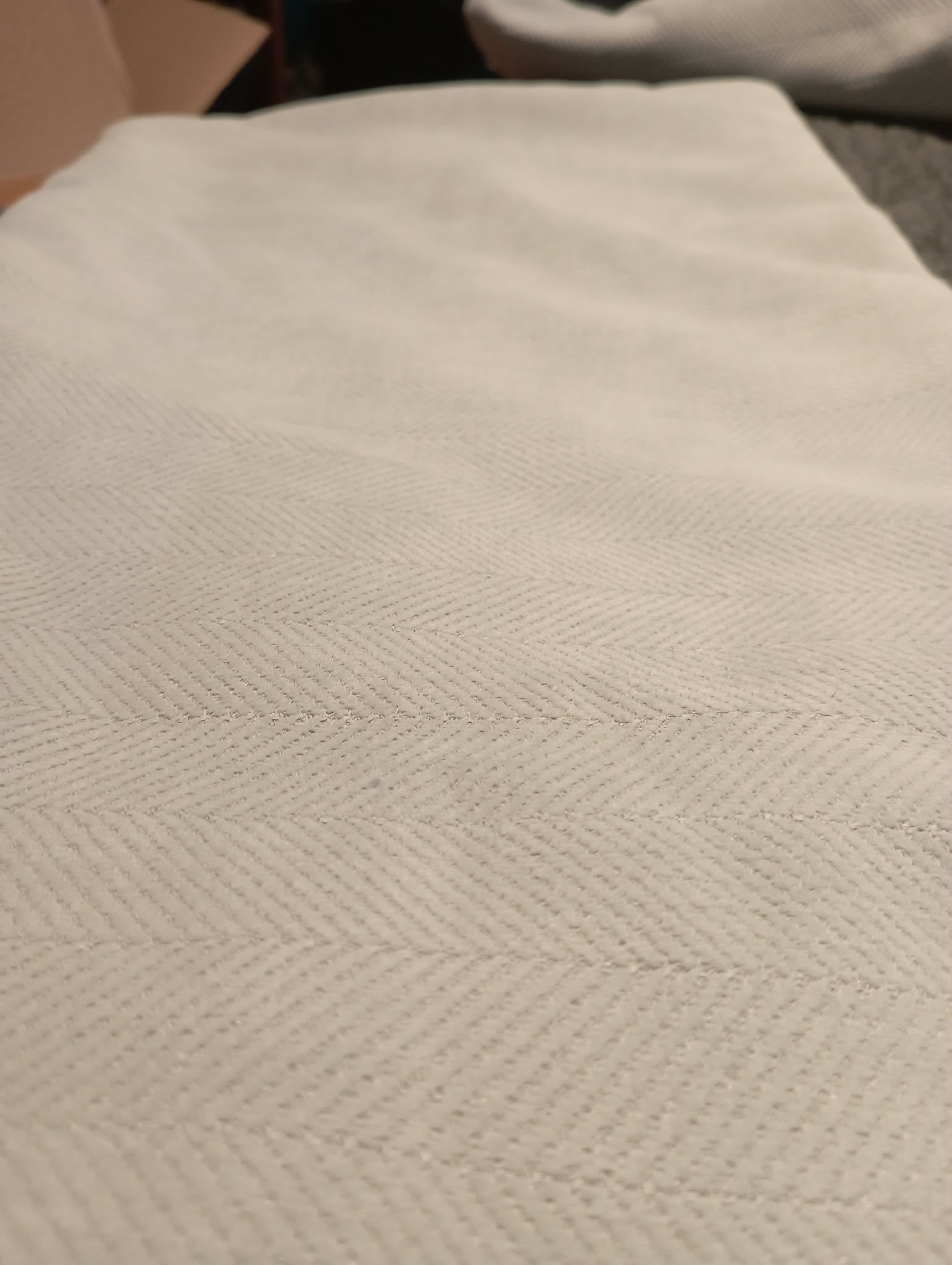 NEW 4 light gray 30x60 bed cushion pillow covers