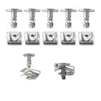 VAG Engine Undertray Fastener Kit - Turn Screws & Speed Nuts for Splash Shield 8D0805960