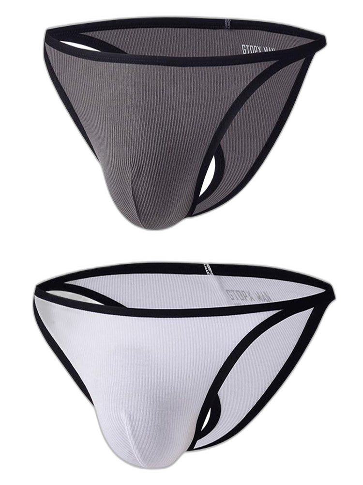 Men's Low-Rise Sexy U-Convex Thong And Briefs