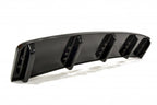 Maxton Design - CENTRAL REAR SPLITTER AUDI A7 S-LINE (FACELIFT) (WITH VERTICAL BARS) (2014-2018)