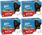 4 x Felix Cat Original Pouch Farm Selection  - 12X85GM