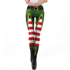 Sexy 3D Digitally Printed Slim-fit Leggings