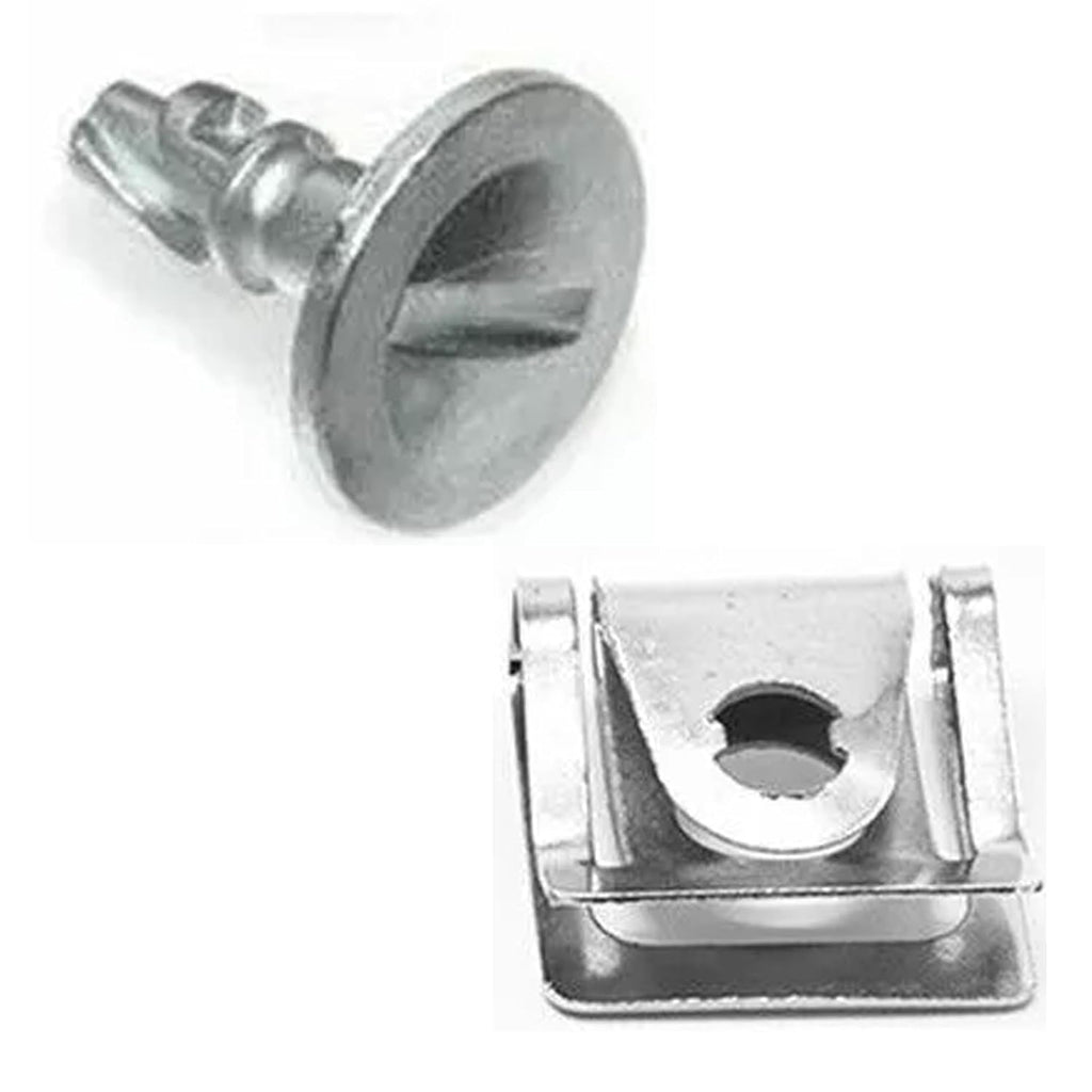 VAG Engine Undertray Fastener Kit - Turn Screws & Speed Nuts for Splash Shield 8D0805960
