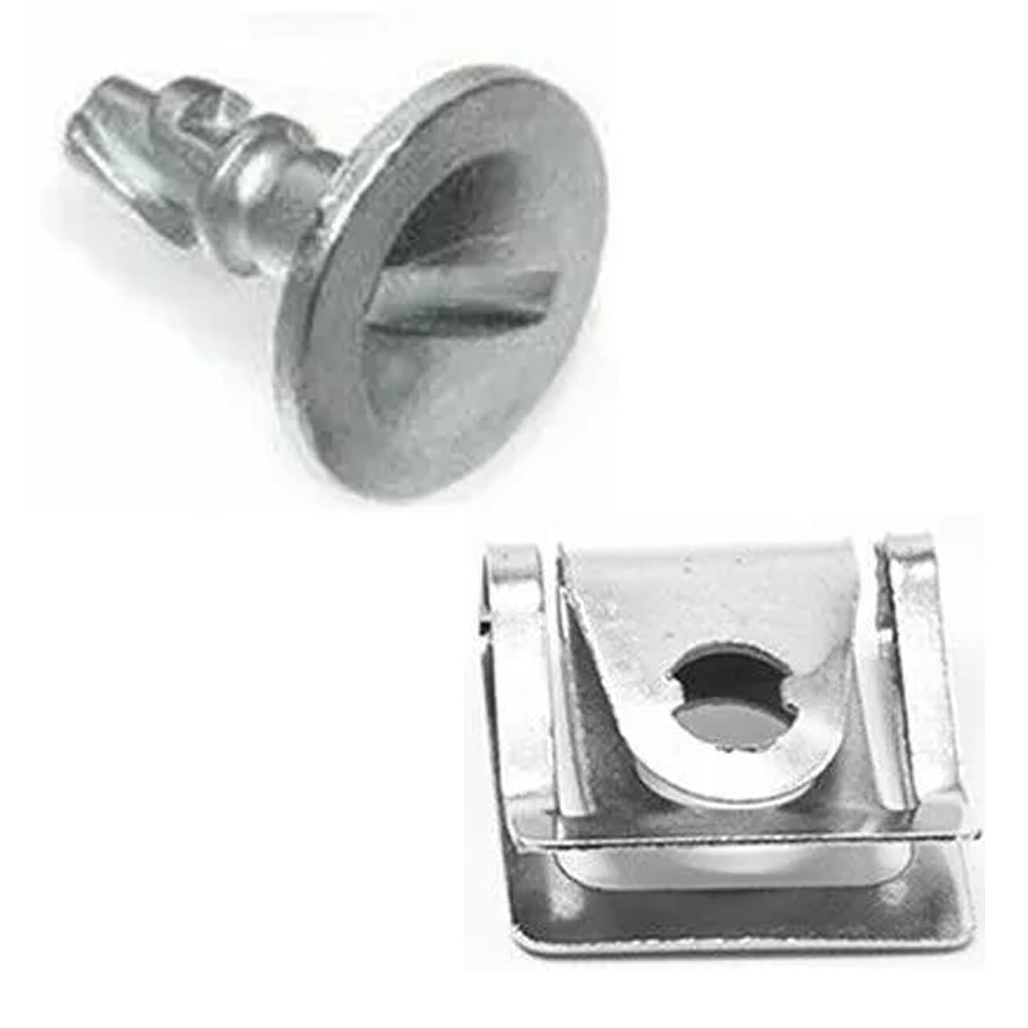 VAG Engine Undertray Fastener Kit - Turn Screws & Speed Nuts for Splash Shield 8D0805960