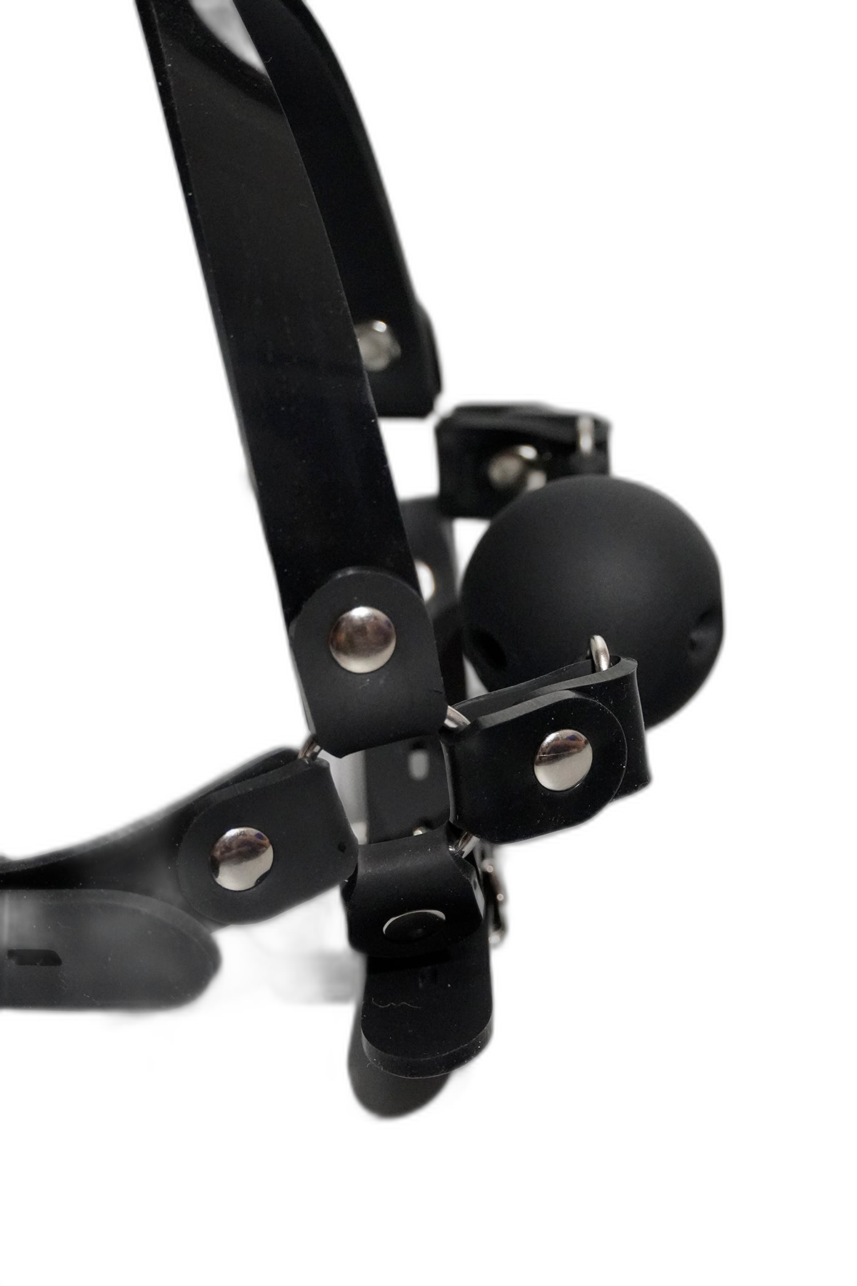 Silicone Harness Ball Gag