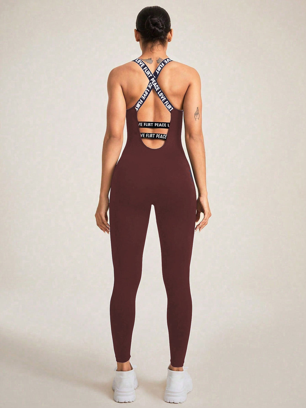 Seamless Camisole Jumpsuit – High Elastic Fit, Ultra-Comfortable