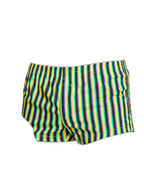 Men's Color Stripes Boxers With Fly