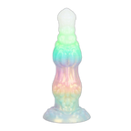 WistKnot – Glow-in-the-Dark Vibrating Dildo with Dog Knot Design