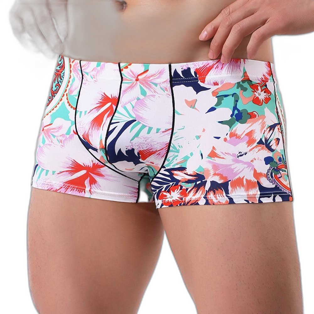 Light Floral Print Boxers