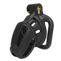 LOCK4D Armoured Bent Ring Chastity Cage