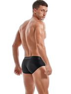 Men's Solid Color Mesh Breathable Sports Fitness Briefs