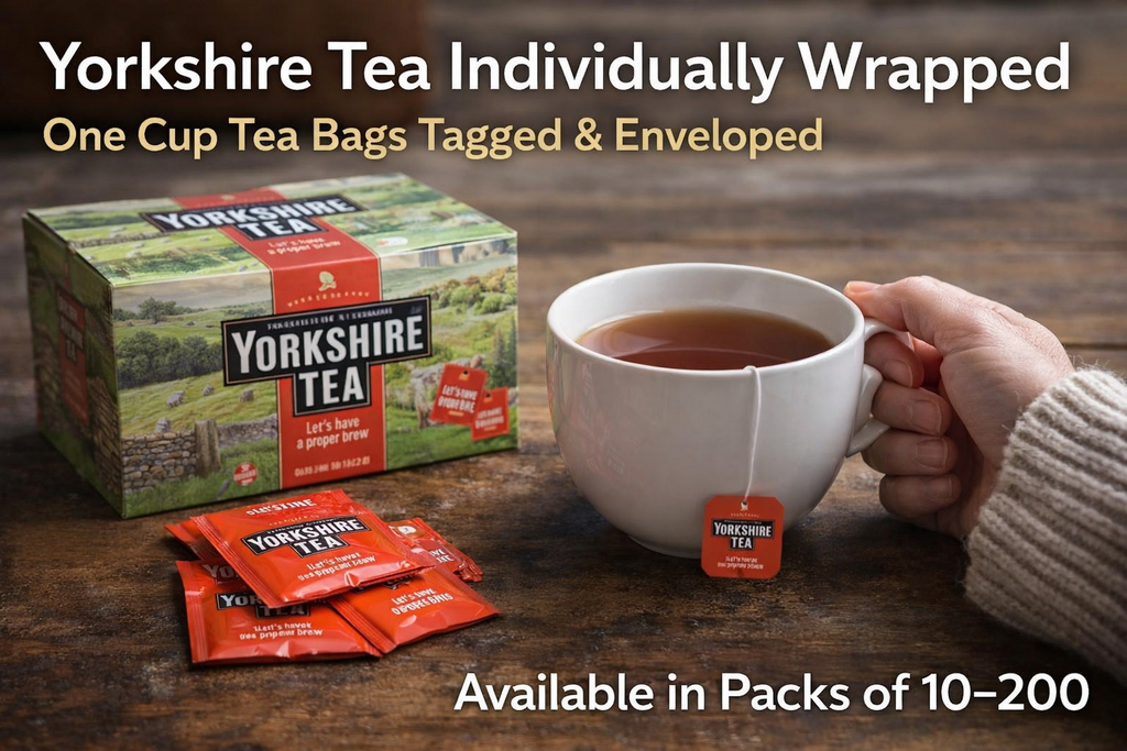 Yorkshire Tea Individually Wrapped One Cup Tea Bags