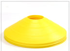 Football training round hole sign plate