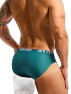 2 Pack Men's U-Pouch V-Front Low-Rise Briefs
