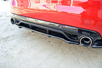 Maxton Design - CENTRAL REAR SPLITTER PEUGEOT 308 II GTI (WITH VERTICAL BARS)